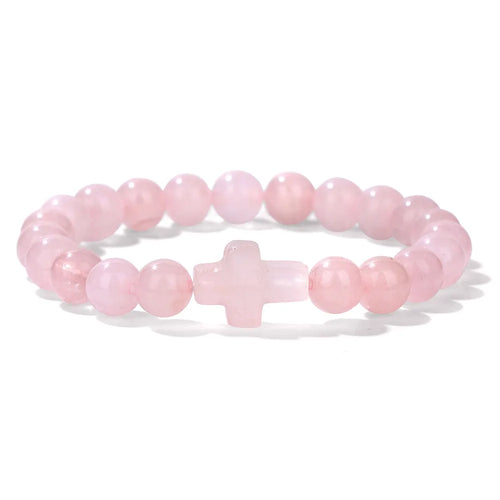 Bracelet de Prière édition limitée - Quartz Rose (Grâce)